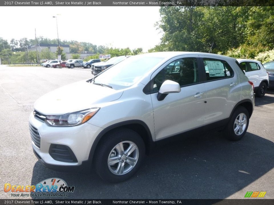 2017 Chevrolet Trax LS AWD Silver Ice Metallic / Jet Black Photo #1