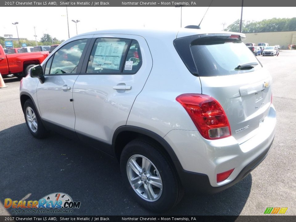 2017 Chevrolet Trax LS AWD Silver Ice Metallic / Jet Black Photo #3