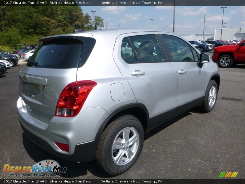 2017 Chevrolet Trax LS AWD Silver Ice Metallic / Jet Black Photo #5
