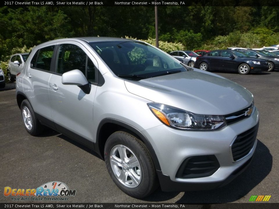 2017 Chevrolet Trax LS AWD Silver Ice Metallic / Jet Black Photo #7