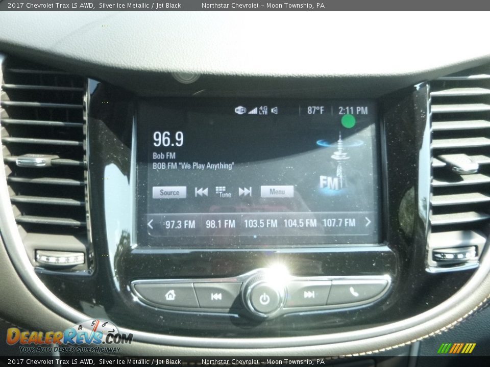 2017 Chevrolet Trax LS AWD Silver Ice Metallic / Jet Black Photo #17