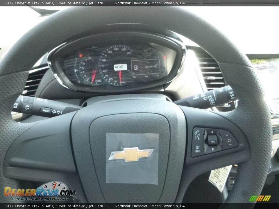 2017 Chevrolet Trax LS AWD Silver Ice Metallic / Jet Black Photo #19