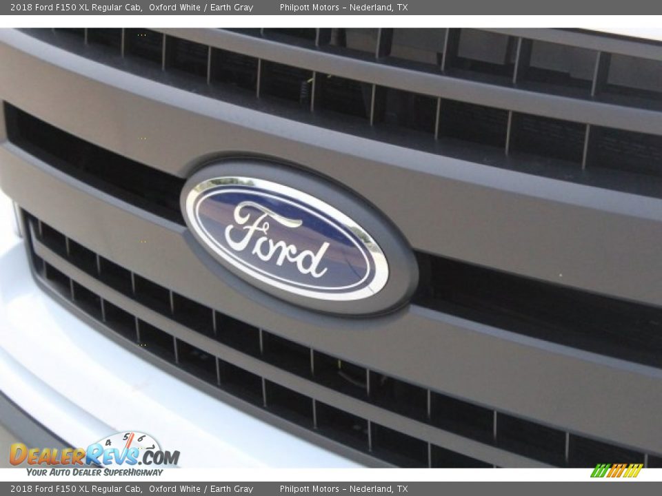 2018 Ford F150 XL Regular Cab Oxford White / Earth Gray Photo #4