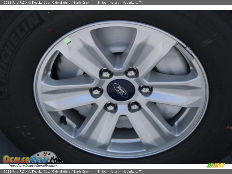 2018 Ford F150 XL Regular Cab Oxford White / Earth Gray Photo #5