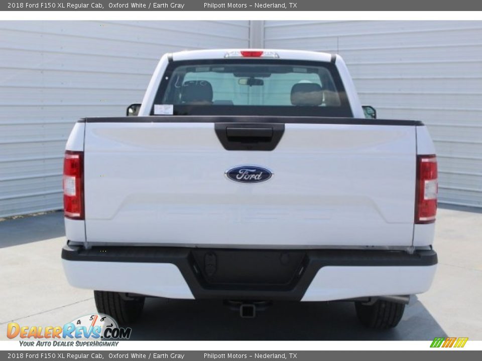 2018 Ford F150 XL Regular Cab Oxford White / Earth Gray Photo #7