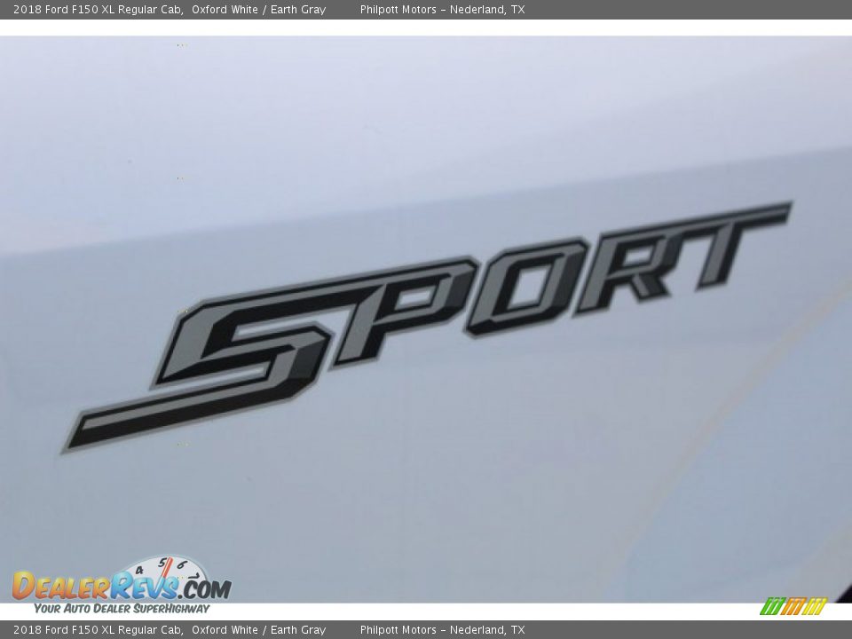 2018 Ford F150 XL Regular Cab Oxford White / Earth Gray Photo #10