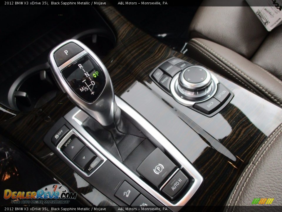 2012 BMW X3 xDrive 35i Black Sapphire Metallic / Mojave Photo #14