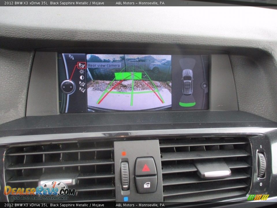 2012 BMW X3 xDrive 35i Black Sapphire Metallic / Mojave Photo #16