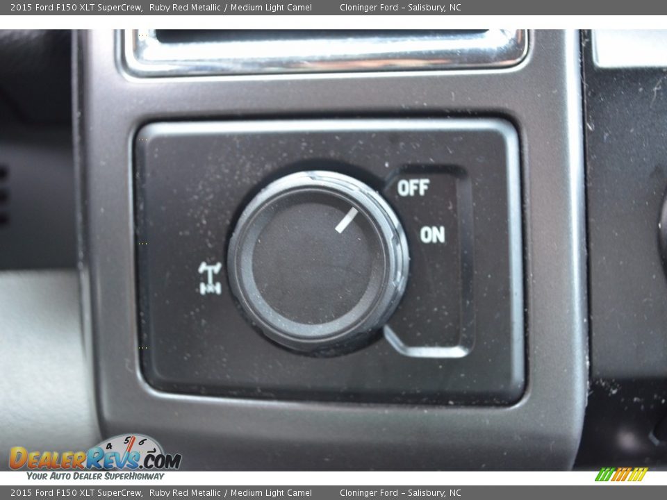 2015 Ford F150 XLT SuperCrew Ruby Red Metallic / Medium Light Camel Photo #21