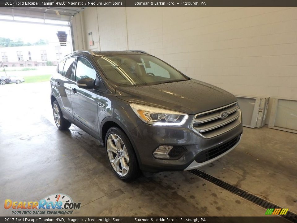 2017 Ford Escape Titanium 4WD Magnetic / Medium Light Stone Photo #1