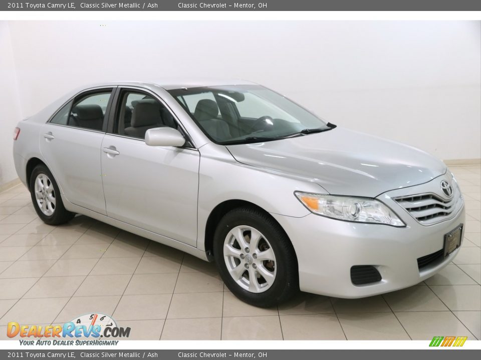 2011 Toyota Camry LE Classic Silver Metallic / Ash Photo #1