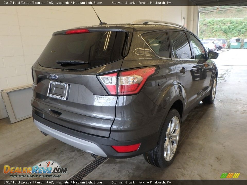 2017 Ford Escape Titanium 4WD Magnetic / Medium Light Stone Photo #2