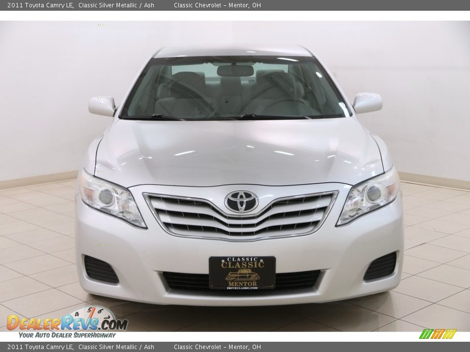 2011 Toyota Camry LE Classic Silver Metallic / Ash Photo #2