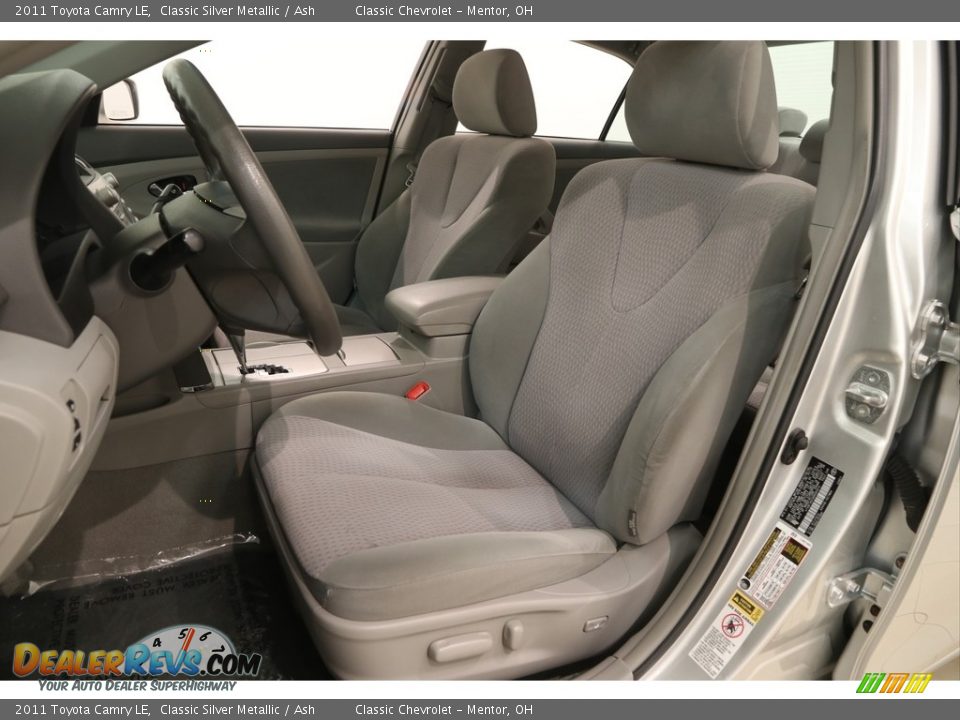 2011 Toyota Camry LE Classic Silver Metallic / Ash Photo #5