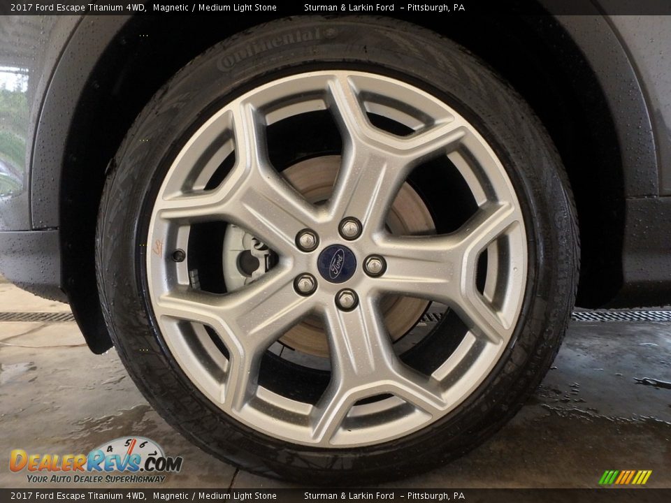 2017 Ford Escape Titanium 4WD Magnetic / Medium Light Stone Photo #5