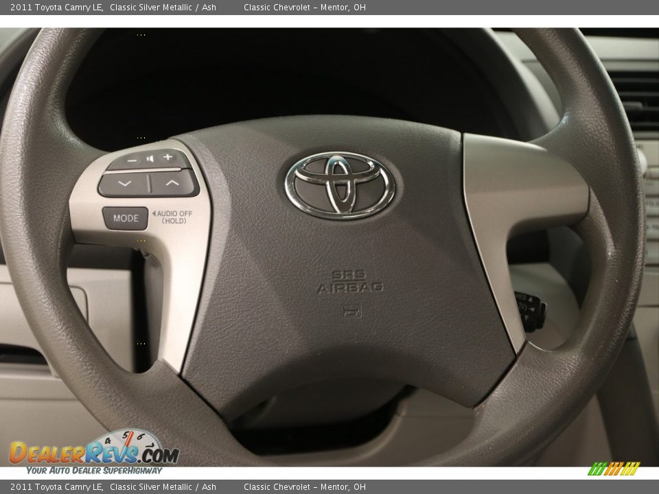 2011 Toyota Camry LE Classic Silver Metallic / Ash Photo #6