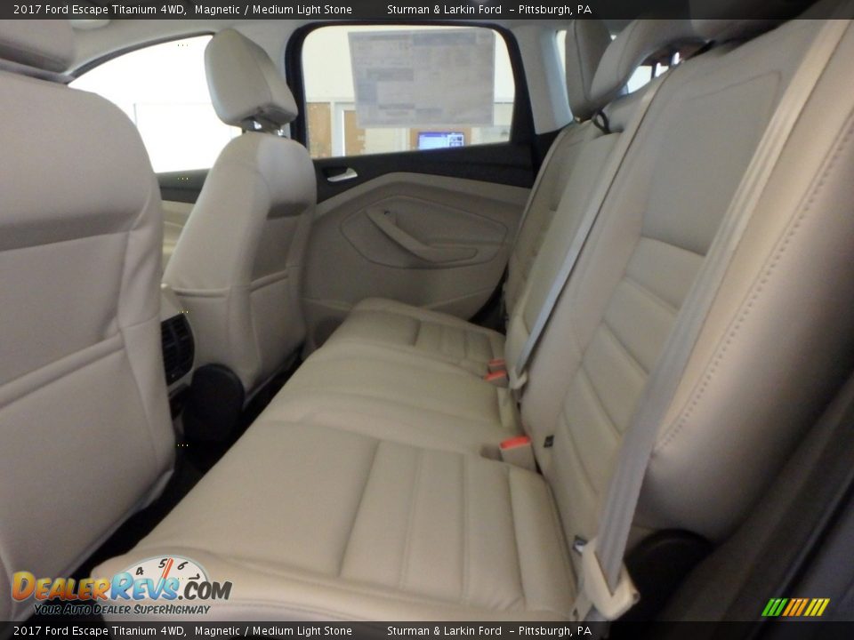 2017 Ford Escape Titanium 4WD Magnetic / Medium Light Stone Photo #7