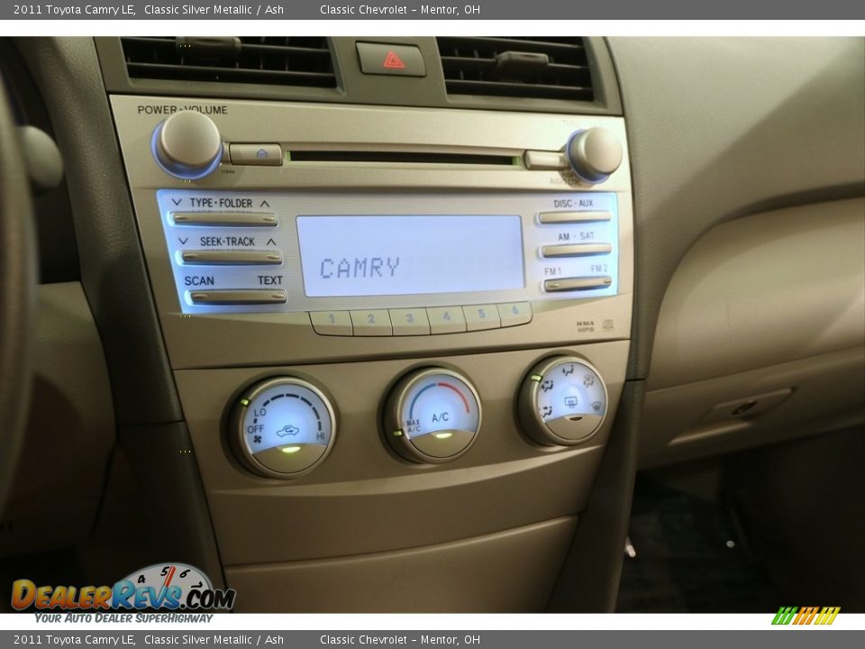 2011 Toyota Camry LE Classic Silver Metallic / Ash Photo #8