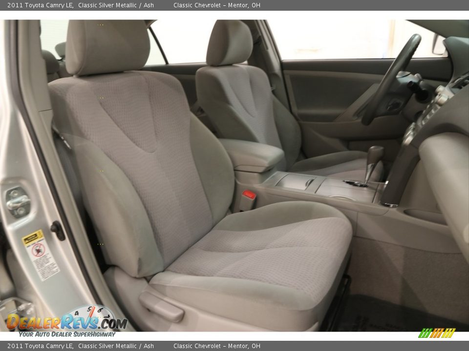2011 Toyota Camry LE Classic Silver Metallic / Ash Photo #12