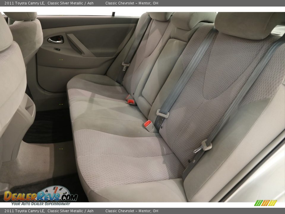 2011 Toyota Camry LE Classic Silver Metallic / Ash Photo #14