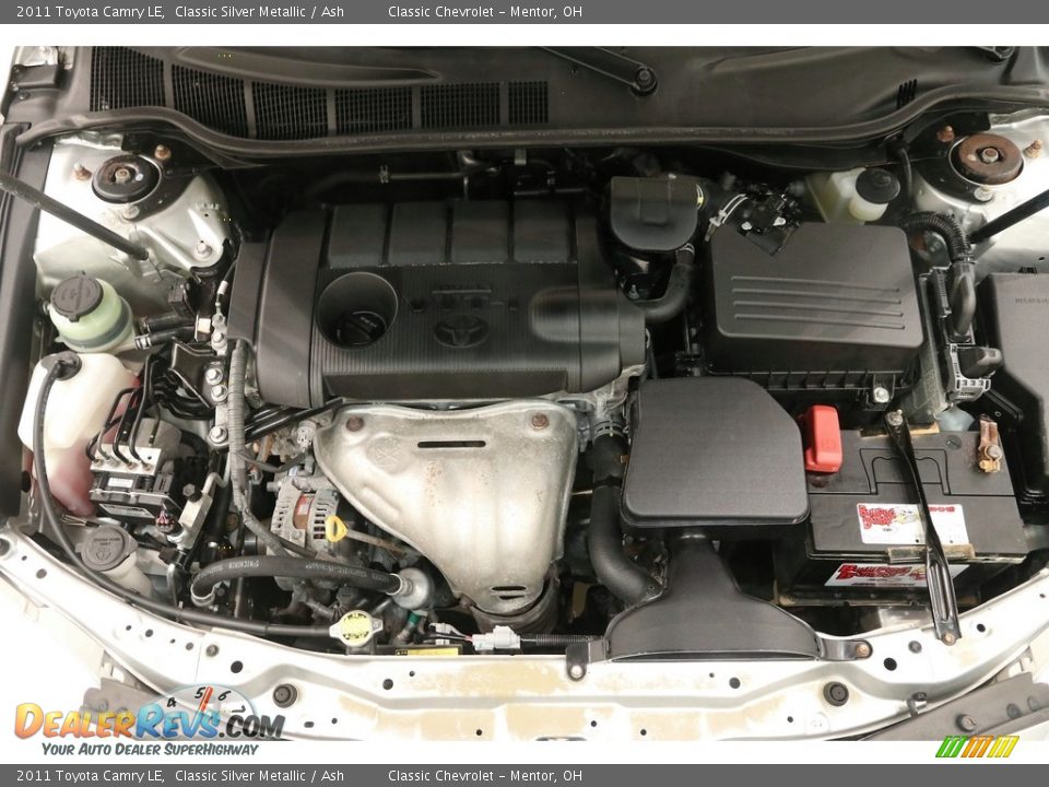 2011 Toyota Camry LE Classic Silver Metallic / Ash Photo #16