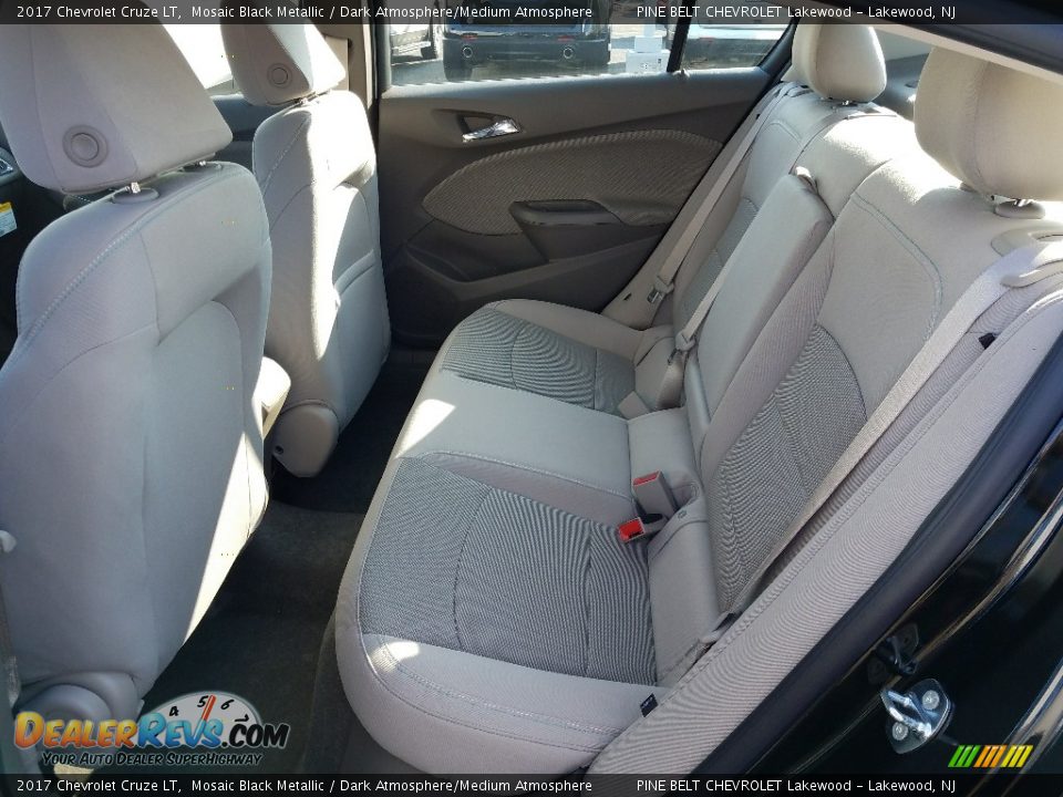 2017 Chevrolet Cruze LT Mosaic Black Metallic / Dark Atmosphere/Medium Atmosphere Photo #6