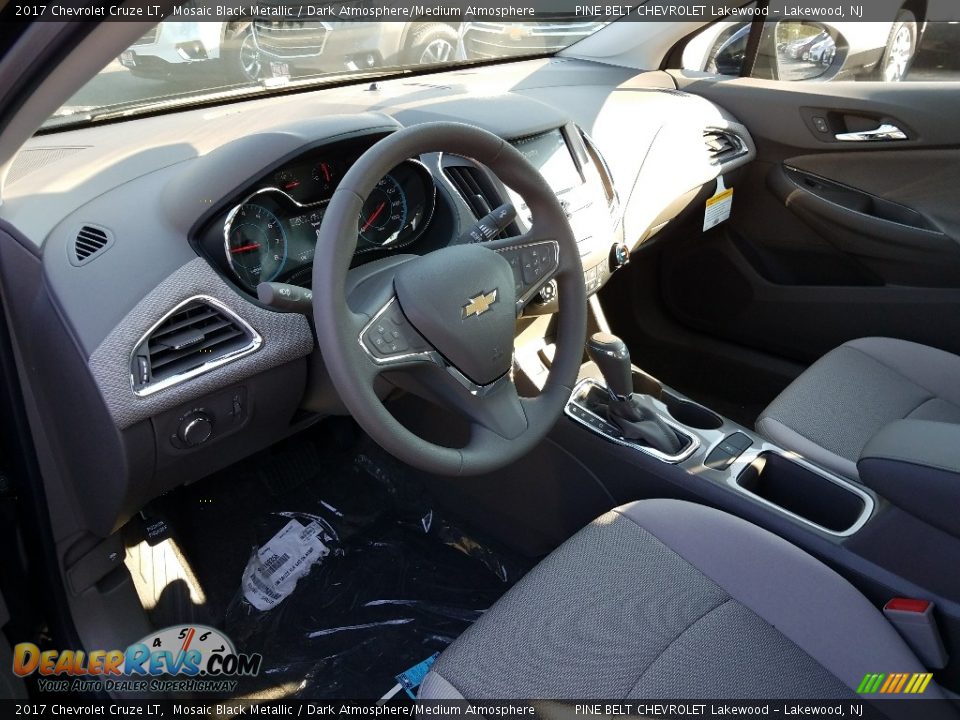 2017 Chevrolet Cruze LT Mosaic Black Metallic / Dark Atmosphere/Medium Atmosphere Photo #7