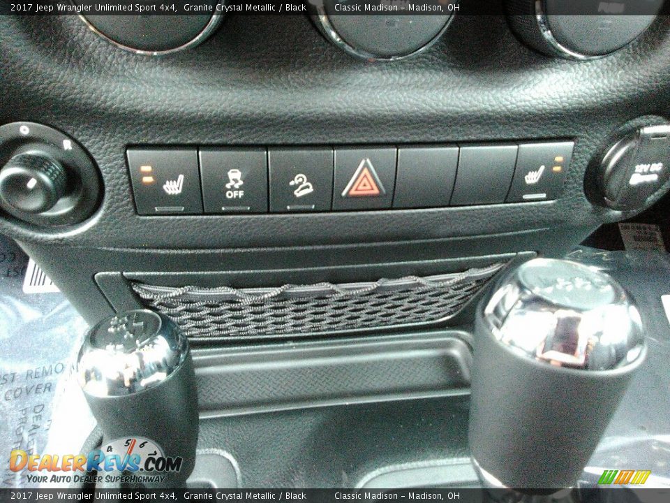2017 Jeep Wrangler Unlimited Sport 4x4 Granite Crystal Metallic / Black Photo #8