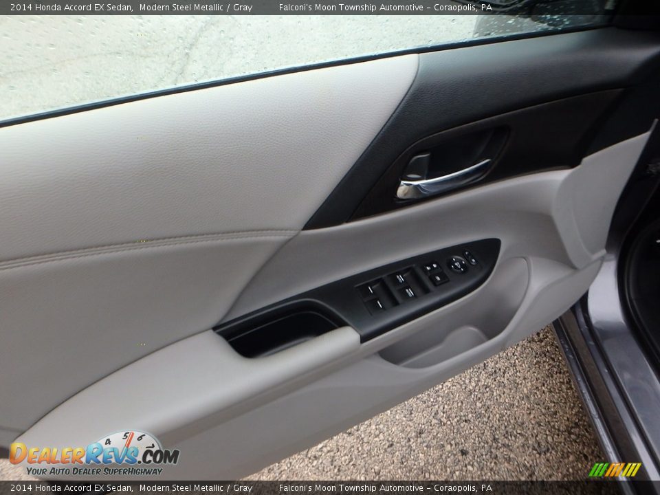 2014 Honda Accord EX Sedan Modern Steel Metallic / Gray Photo #19