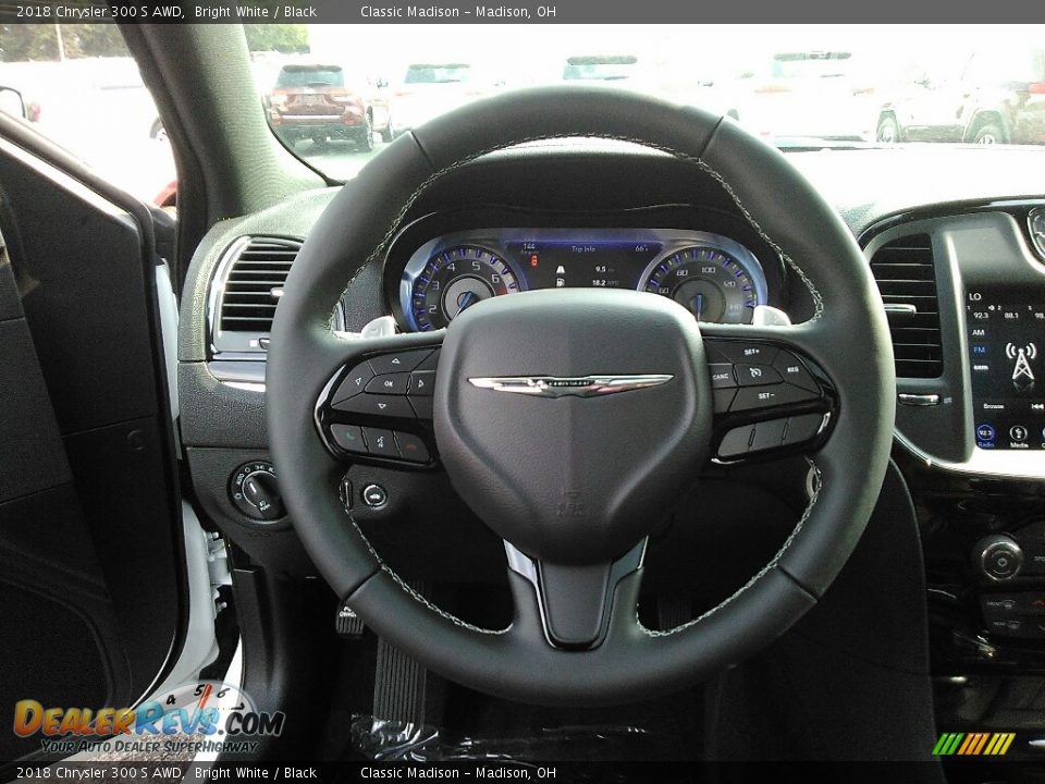 2018 Chrysler 300 S AWD Bright White / Black Photo #7