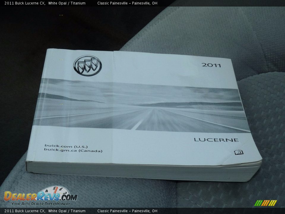 2011 Buick Lucerne CX White Opal / Titanium Photo #15