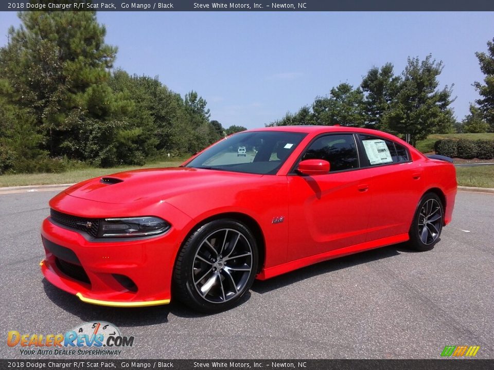 2018 Dodge Charger R/T Scat Pack Go Mango / Black Photo #2