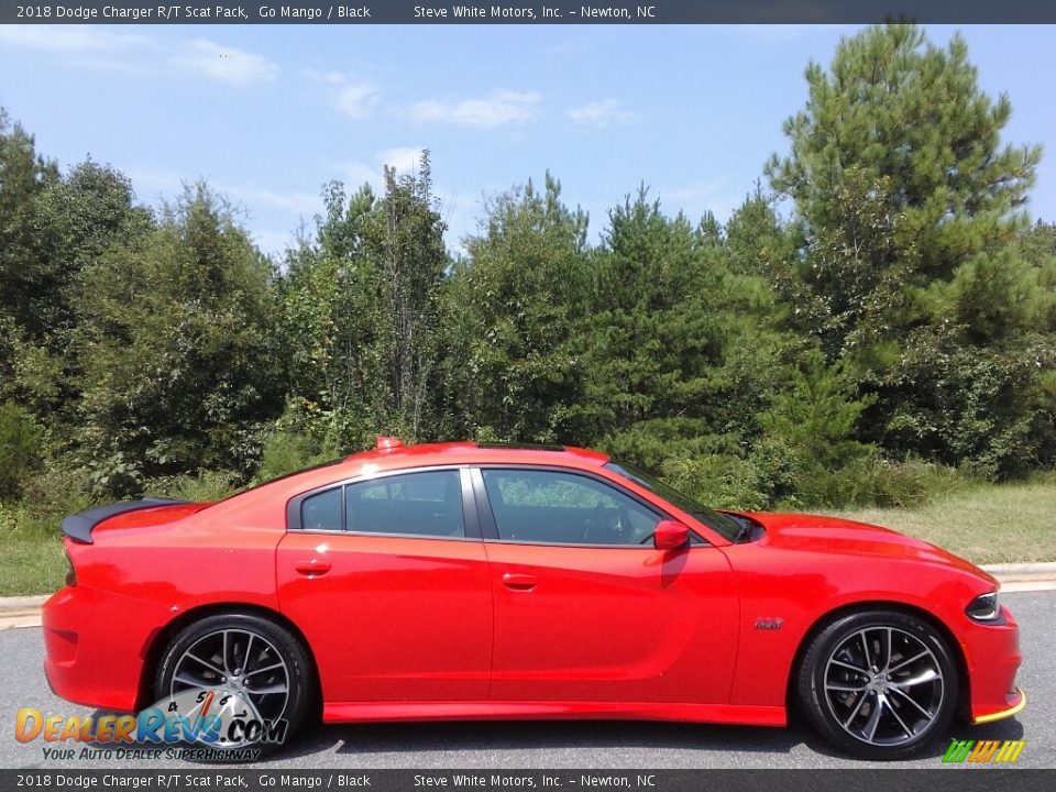 2018 Dodge Charger R/T Scat Pack Go Mango / Black Photo #5