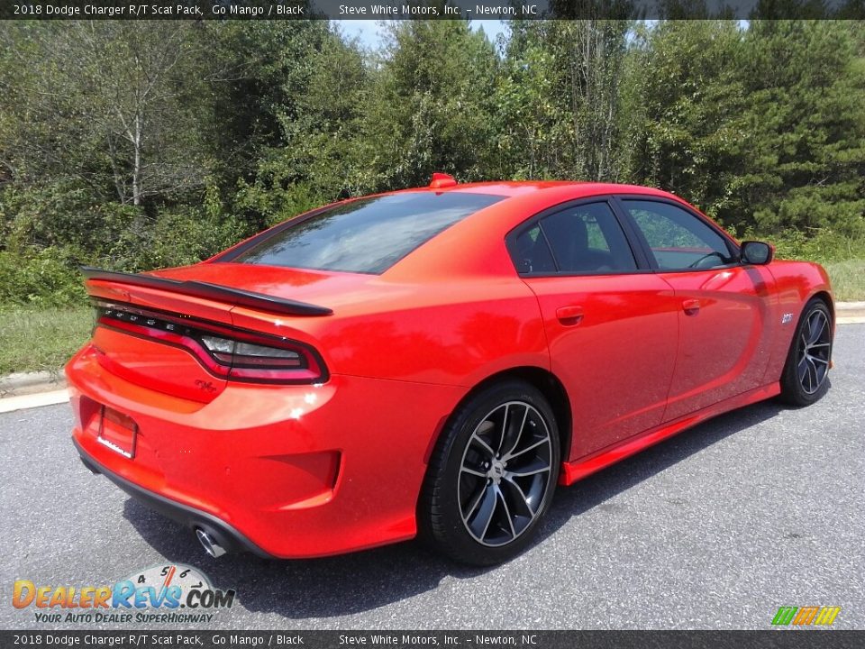 2018 Dodge Charger R/T Scat Pack Go Mango / Black Photo #6