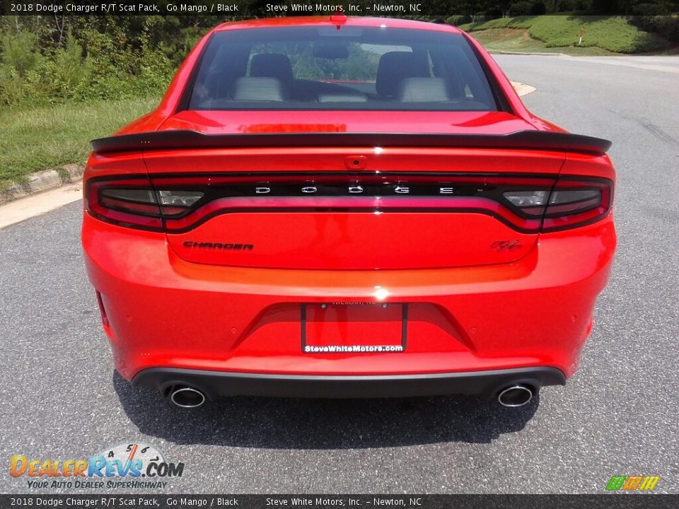 2018 Dodge Charger R/T Scat Pack Go Mango / Black Photo #7