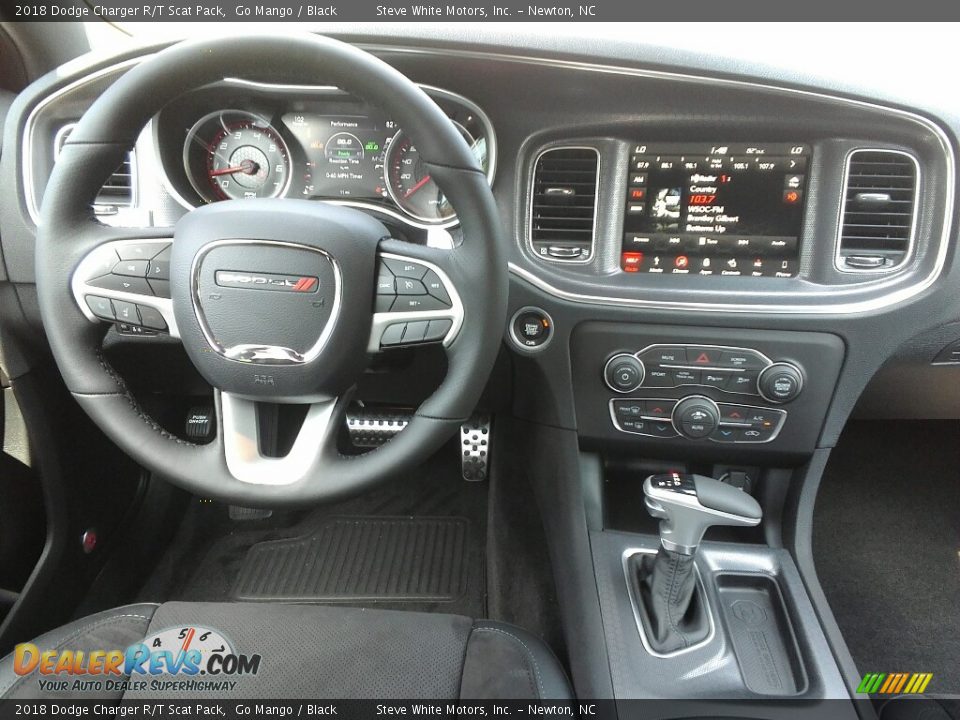 2018 Dodge Charger R/T Scat Pack Go Mango / Black Photo #17