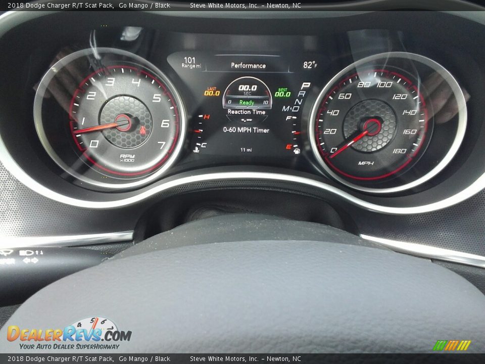 2018 Dodge Charger R/T Scat Pack Go Mango / Black Photo #20