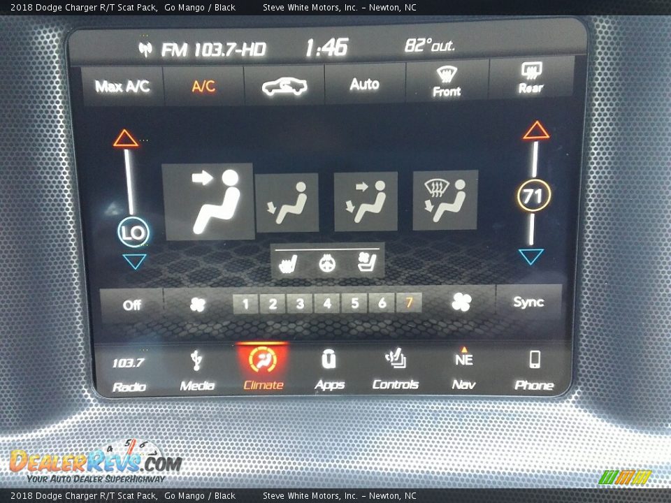 2018 Dodge Charger R/T Scat Pack Go Mango / Black Photo #24