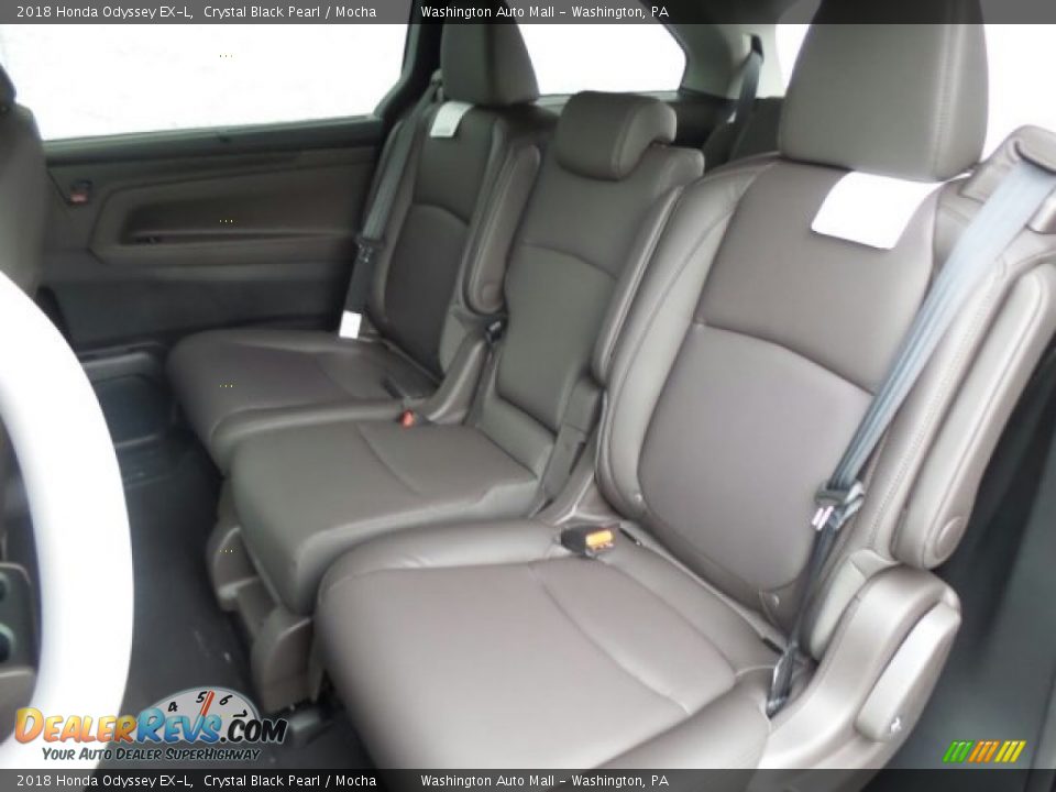 2018 Honda Odyssey EX-L Crystal Black Pearl / Mocha Photo #11