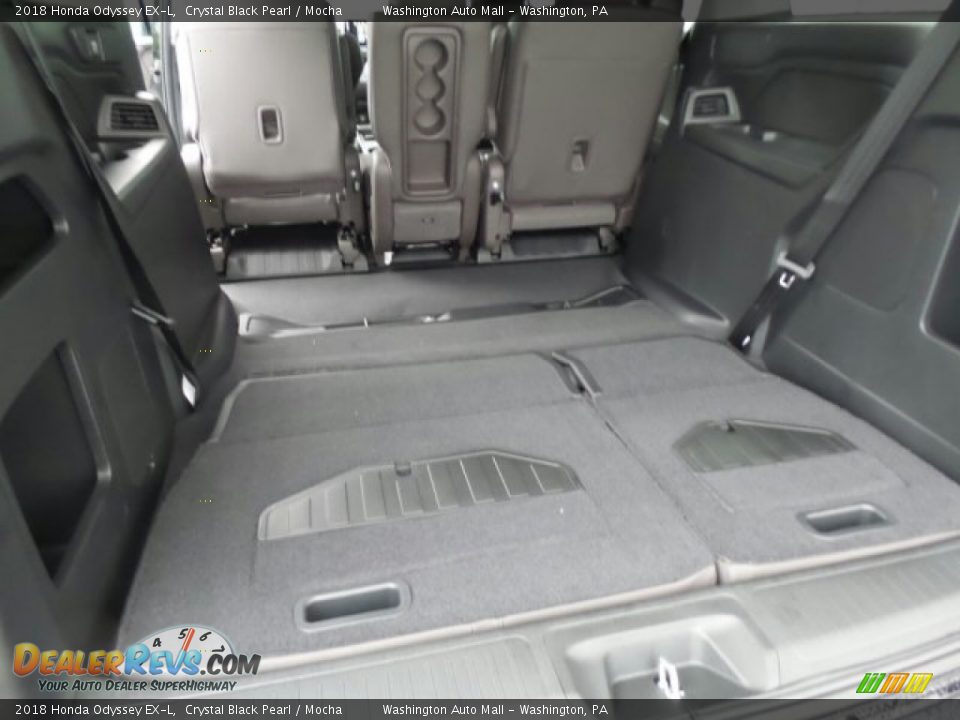 2018 Honda Odyssey EX-L Crystal Black Pearl / Mocha Photo #13