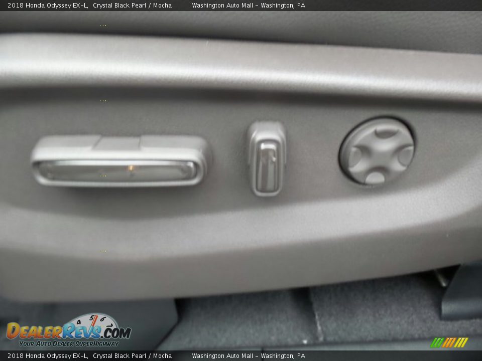 2018 Honda Odyssey EX-L Crystal Black Pearl / Mocha Photo #15