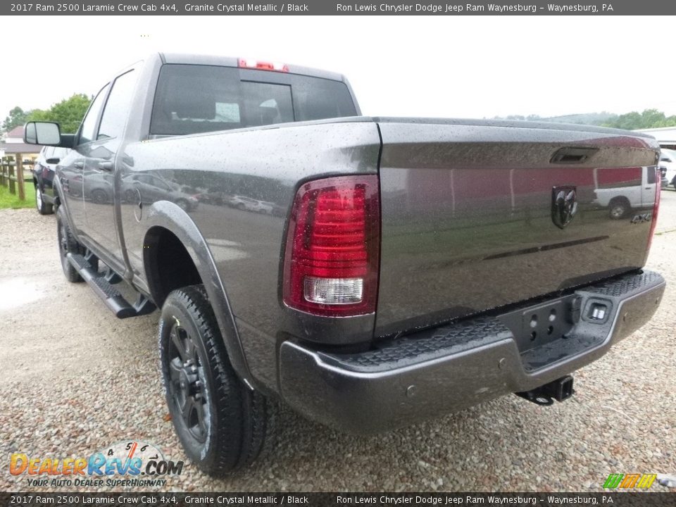 2017 Ram 2500 Laramie Crew Cab 4x4 Granite Crystal Metallic / Black Photo #2