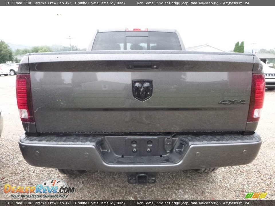 2017 Ram 2500 Laramie Crew Cab 4x4 Granite Crystal Metallic / Black Photo #3