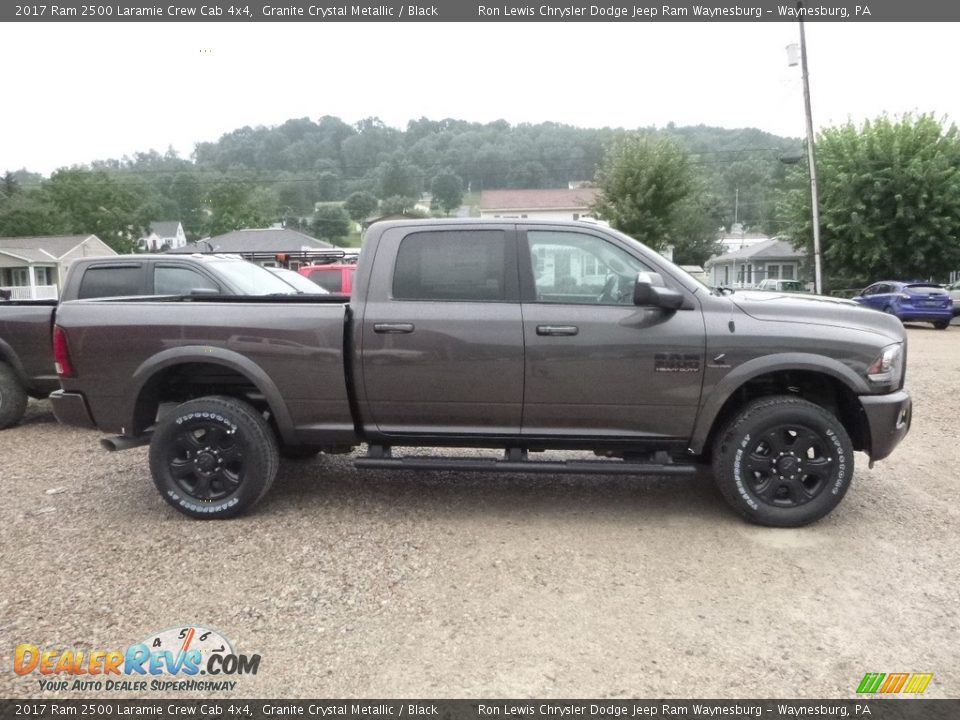 2017 Ram 2500 Laramie Crew Cab 4x4 Granite Crystal Metallic / Black Photo #5