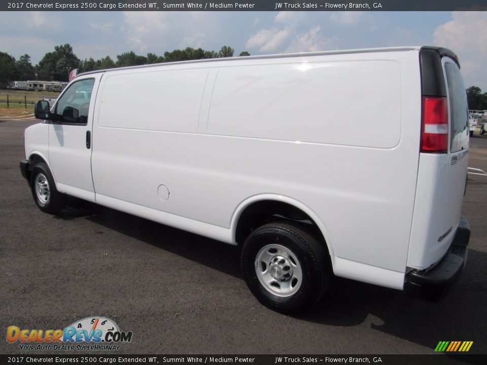 2017 Chevrolet Express 2500 Cargo Extended WT Summit White / Medium Pewter Photo #8
