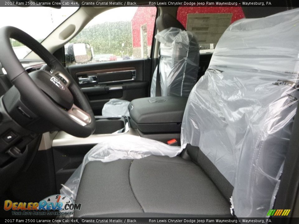 2017 Ram 2500 Laramie Crew Cab 4x4 Granite Crystal Metallic / Black Photo #12