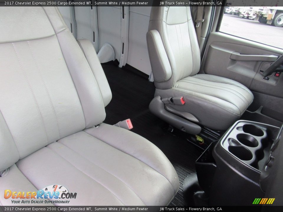 2017 Chevrolet Express 2500 Cargo Extended WT Summit White / Medium Pewter Photo #18