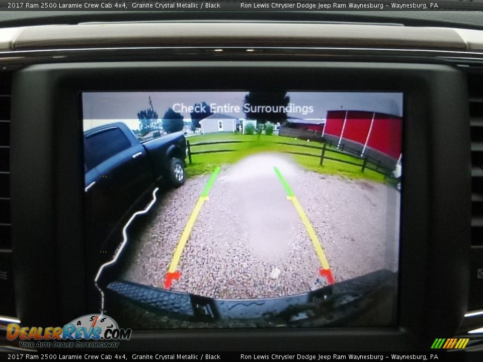 2017 Ram 2500 Laramie Crew Cab 4x4 Granite Crystal Metallic / Black Photo #18
