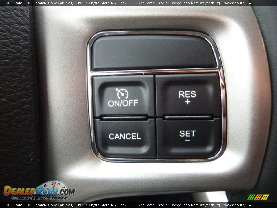 2017 Ram 2500 Laramie Crew Cab 4x4 Granite Crystal Metallic / Black Photo #19