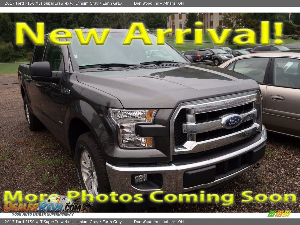 2017 Ford F150 XLT SuperCrew 4x4 Lithium Gray / Earth Gray Photo #1